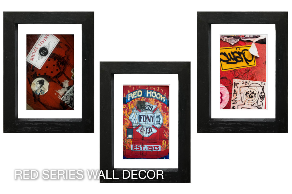 red series wall decor gift